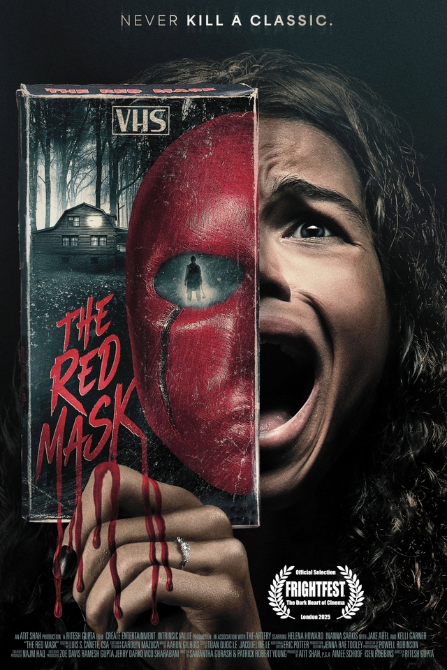 Cartelera oficial de The Red Mask: Una Máscara de Miedo
