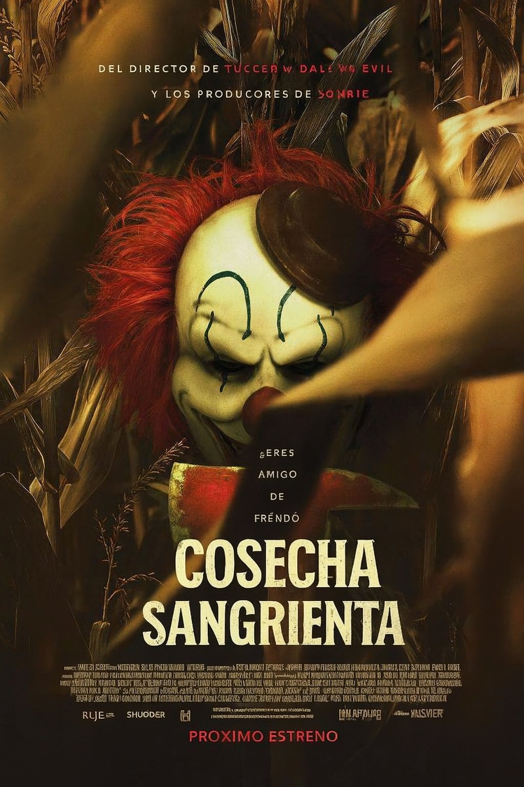 Cartelera oficial de Cosecha sangrienta: El veredicto de Claqueta Ácida